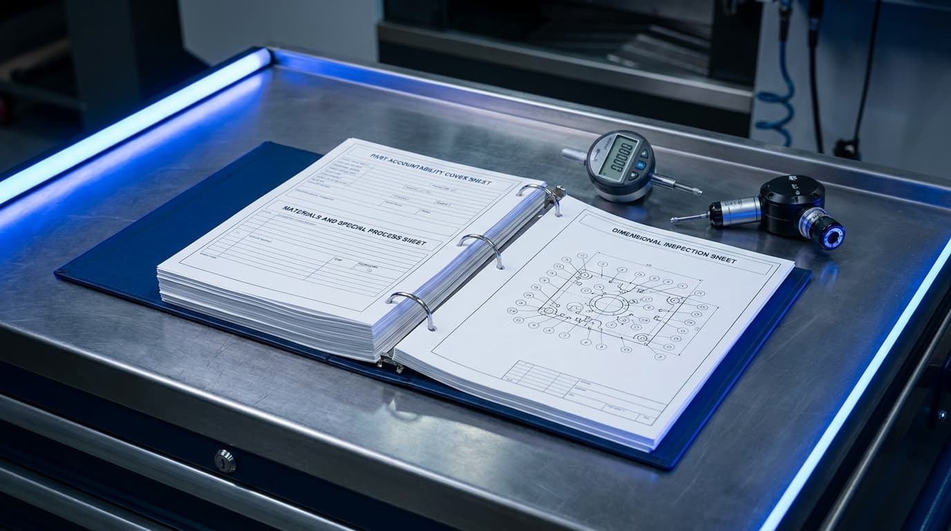 AS9102 First Article Inspection: How Form 1, Form 2, and Form 3 Fit Together Under Rev C